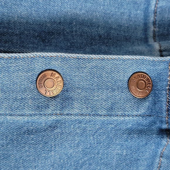 Madewell Mini Denim Skirt - Picture 2 of 5